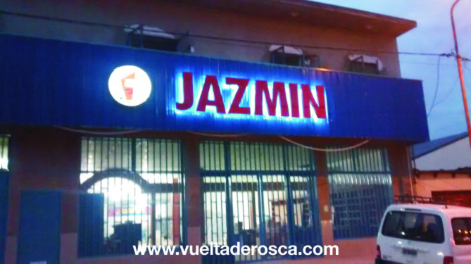 jazmin corporeo chapa con led 7